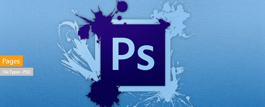 Pages - File Types - PSD